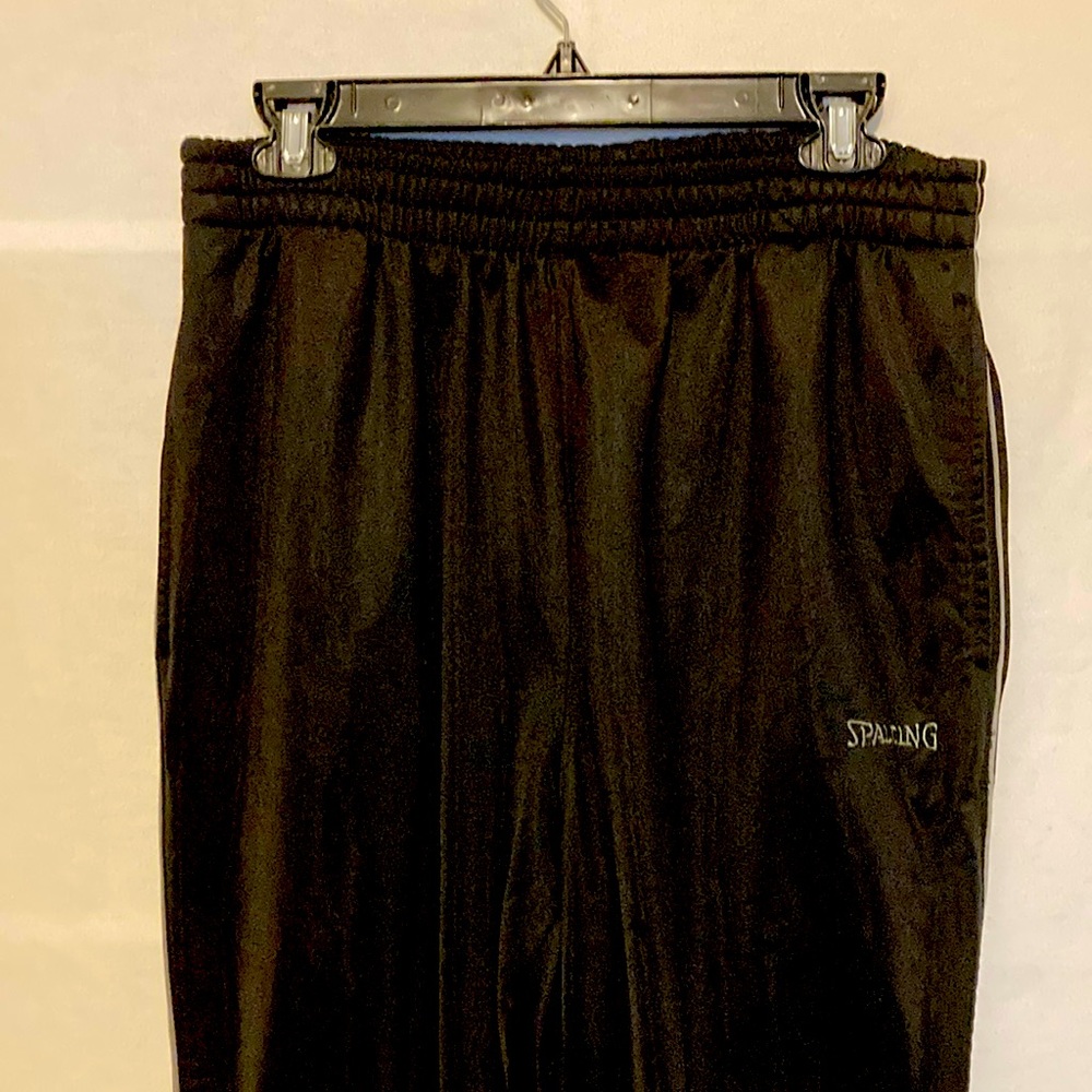 SPALDING black sweatpants XL unisex